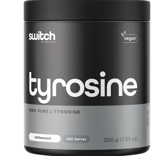 Switch Nutrition Tyrosine 100% Pure L-Tyrosine Unflavoured 200g