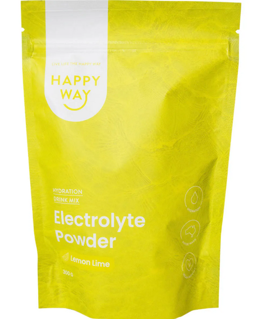 Happy Way Electrolyte Powder Lemon Lime 300g