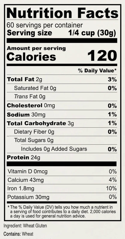 Anthony's Vital Wheat Gluten 4lb