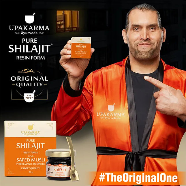Pure Shilajit Resin with Safed Musli for stamina boost