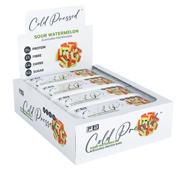 Fibre Boost Cold Pressed Sour Watermelon flavoured Protein Bar