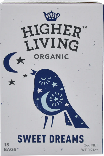 Higher Living Sweet Dreams Herbal Tea – 15 Tea Bags