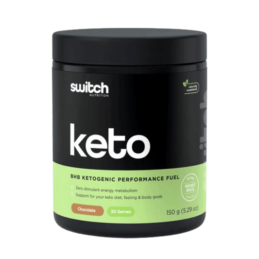 Switch Nutrition Keto BHB Ketogenic Performance Fuel Chocolate 150g