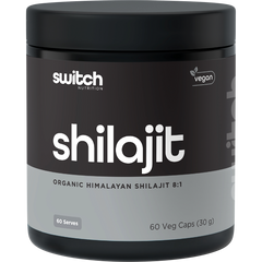 Switch Nutrition Shilajit Organic Himalayan Shilajit 8:1 product packaging