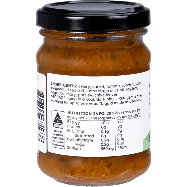 Vegetable Stock Concentrate No Onion Or Garlic