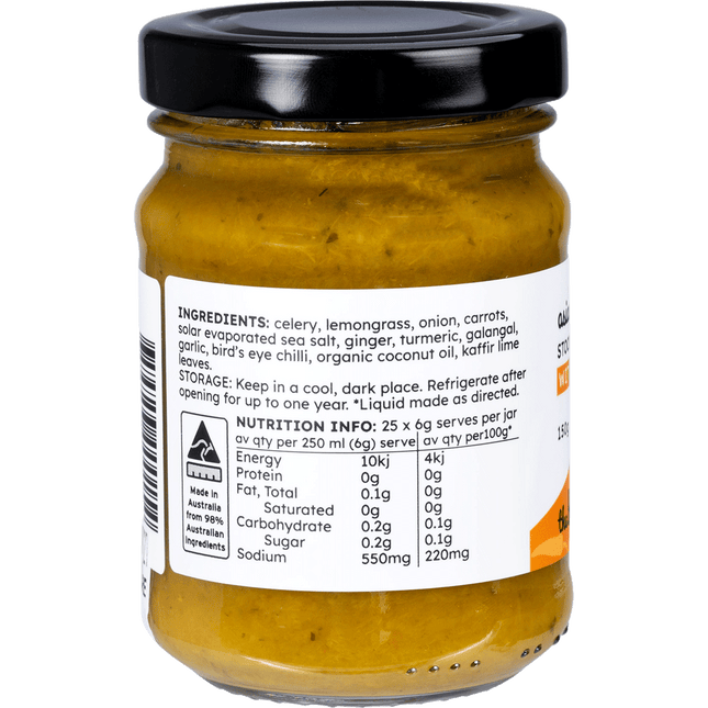 Asian Veggie Stock Concentrate with Turmeric