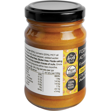 Activated Turmeric & Ginger Paste with MCT Oil