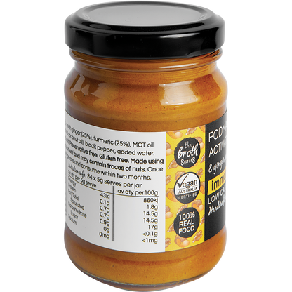 Activated Turmeric & Ginger Paste with MCT Oil