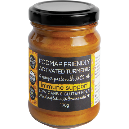 Activated Turmeric & Ginger Paste with MCT Oil