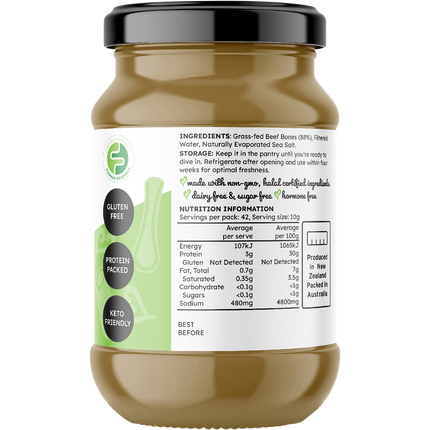 Beef Bone Broth Concentrate Natural