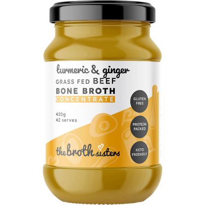 Beef Bone Broth Concentrate Turmeric & Ginger