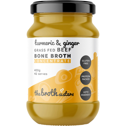 Beef Bone Broth Concentrate Turmeric & Ginger