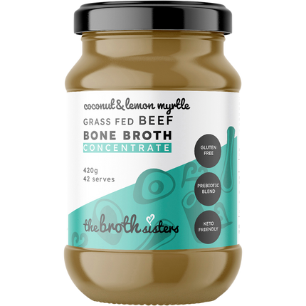 Beef Bone Broth Concentrate Coconut & Lemon Myrtle