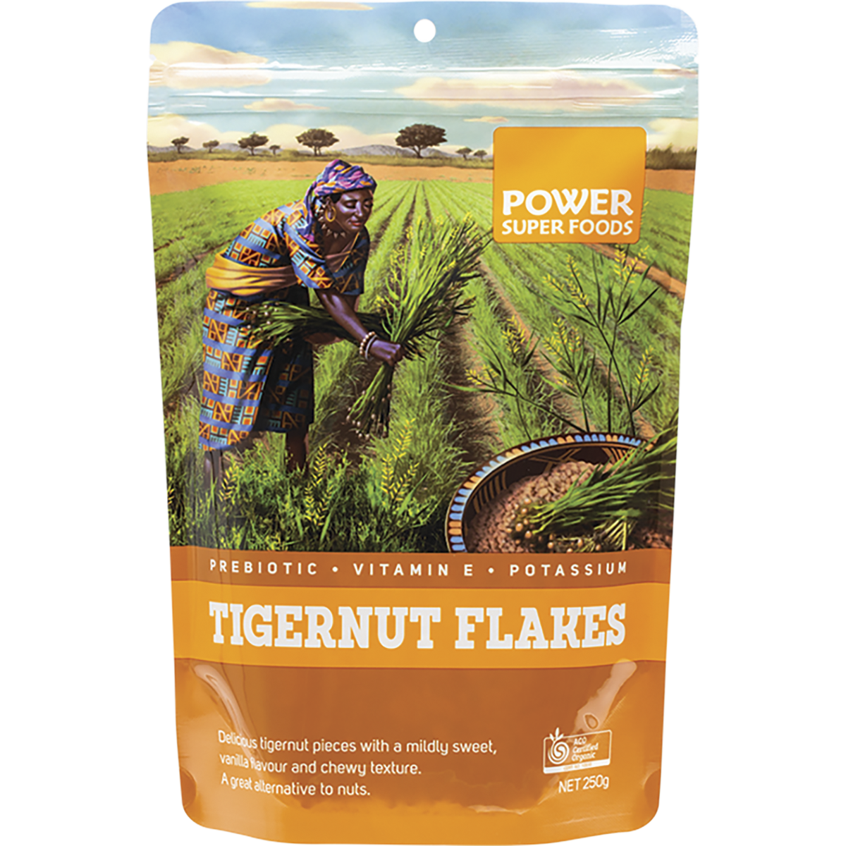 Tigernut Flakes Certified Organic