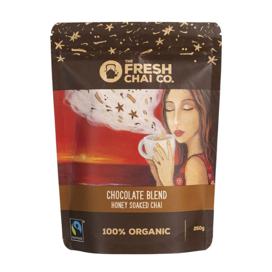 THE FRESH CHAI CO. Chocolate Blend Honey Soaked Chai 250g