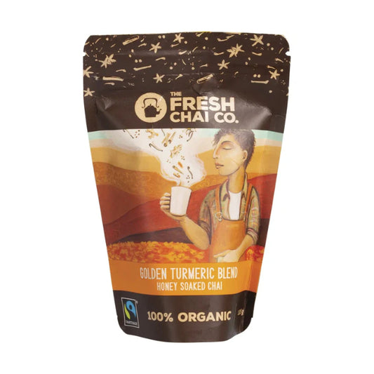 THE FRESH CHAI CO. Golden Turmeric Blend Honey Soaked Chai 125g