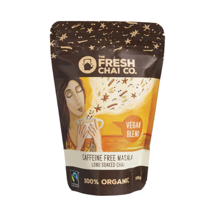 THE FRESH CHAI CO. Vegan Caffeine Free Masala Long Soaked Chai 125g