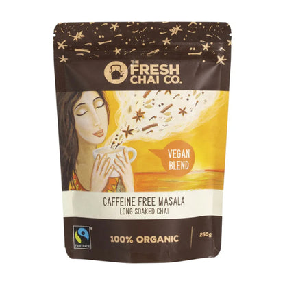 THE FRESH CHAI CO. Vegan Caffeine Free Masala Long Soaked Chai 250g