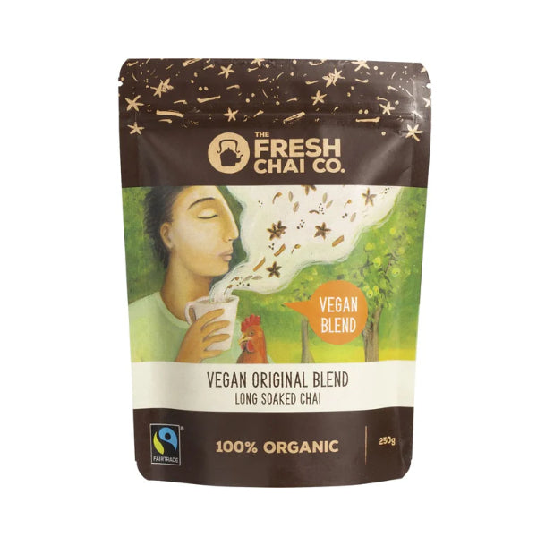 THE FRESH CHAI CO. Vegan Original Blend Long Soaked Chai 250g