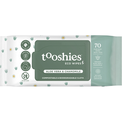 Eco Baby Wipes Aloe Vera & Chamomile