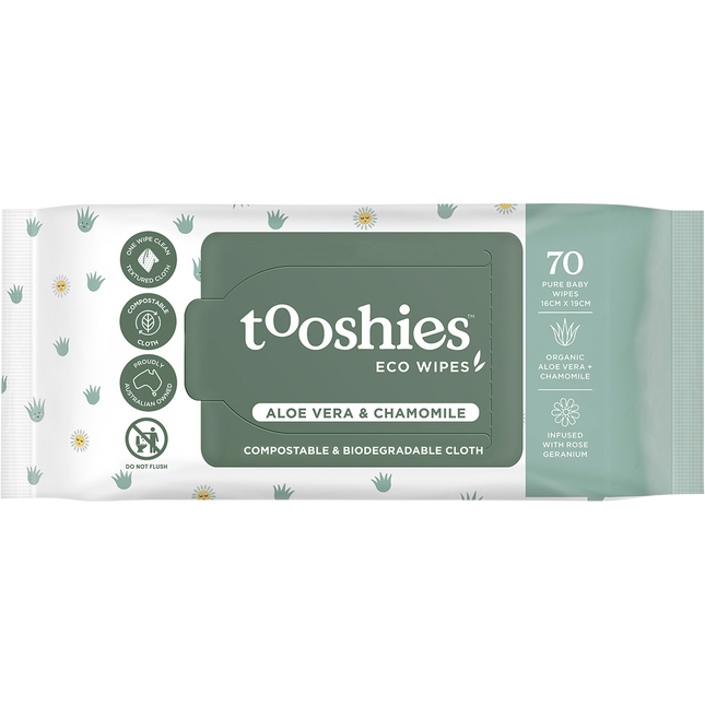 Eco Baby Wipes Aloe Vera & Chamomile