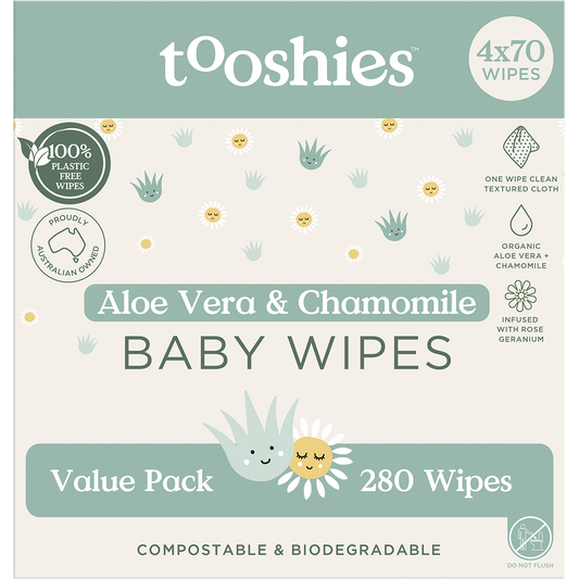 Eco Wipes Value Pack Aloe Vera & Chamomile