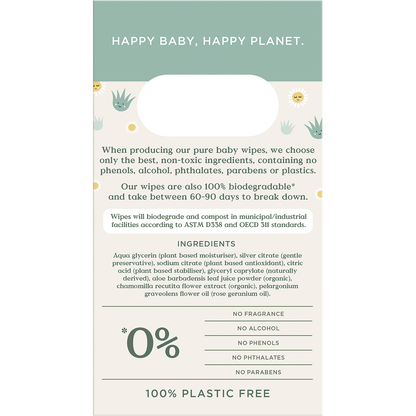 Eco Wipes Value Pack Aloe Vera & Chamomile