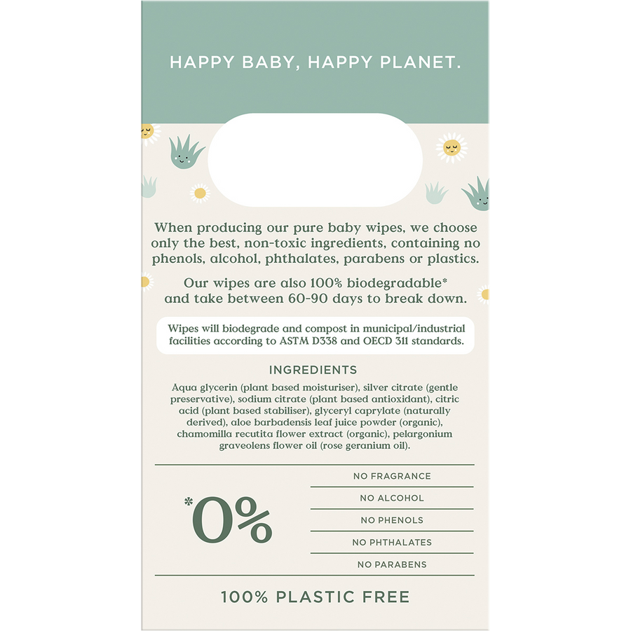 Eco Wipes Value Pack Aloe Vera & Chamomile