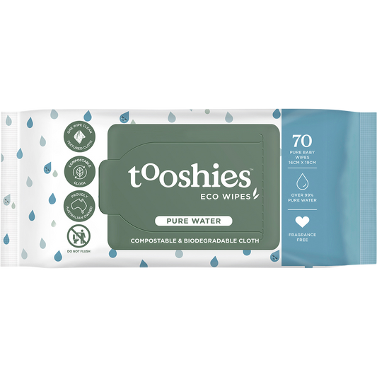 Eco Pure Baby Wipes 99% Pure Water
