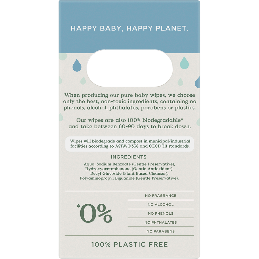 Pure Water Baby Wipes Value Pack