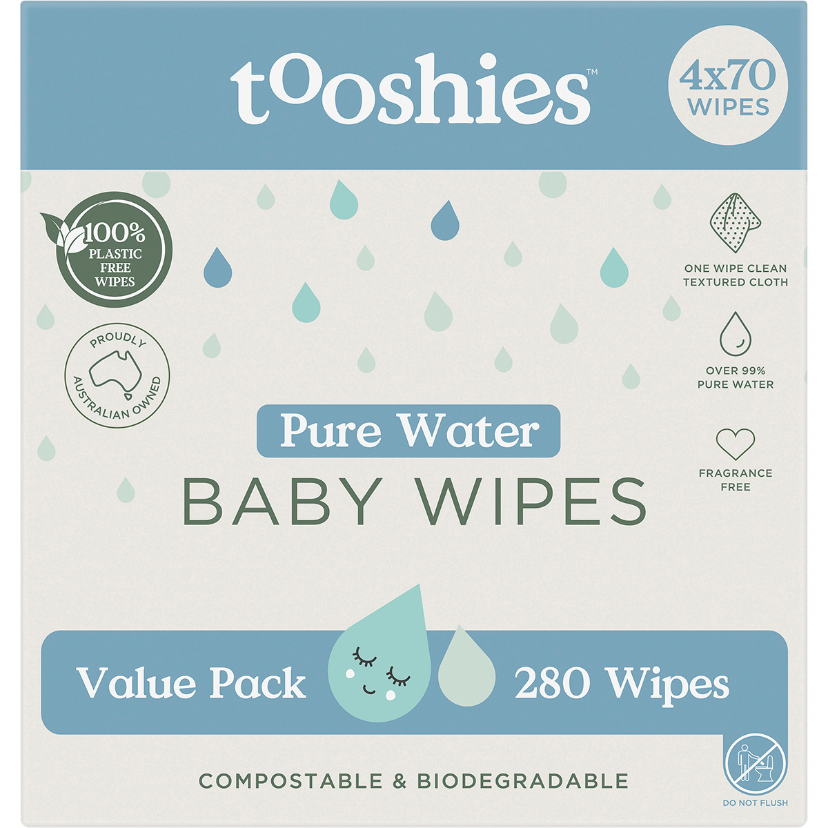 Pure Water Baby Wipes Value Pack