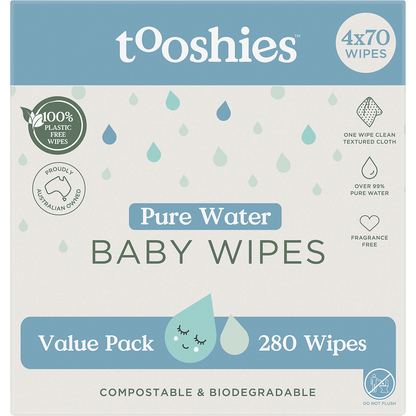 Pure Water Baby Wipes Value Pack
