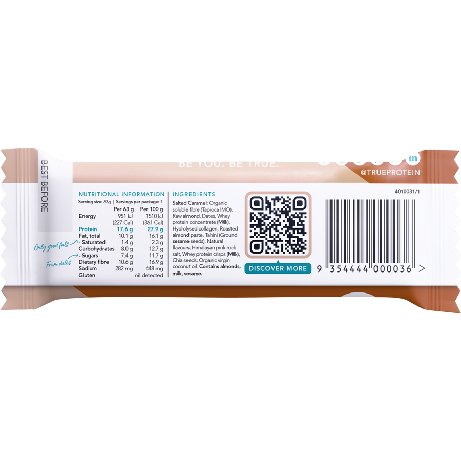 TRUE PROTEIN Protein Bar Salted Caramel