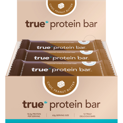TRUE PROTEIN Protein Bar Choc Peanut Butter