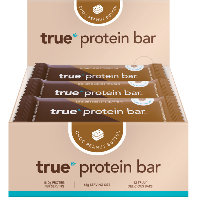 TRUE PROTEIN Protein Bar Choc Peanut Butter