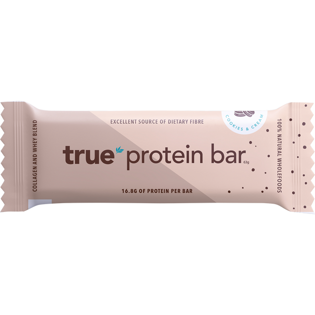 TRUE PROTEIN Protein Bar Cookies & Cream