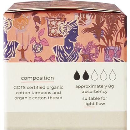 Organic Cotton Tampons Mini