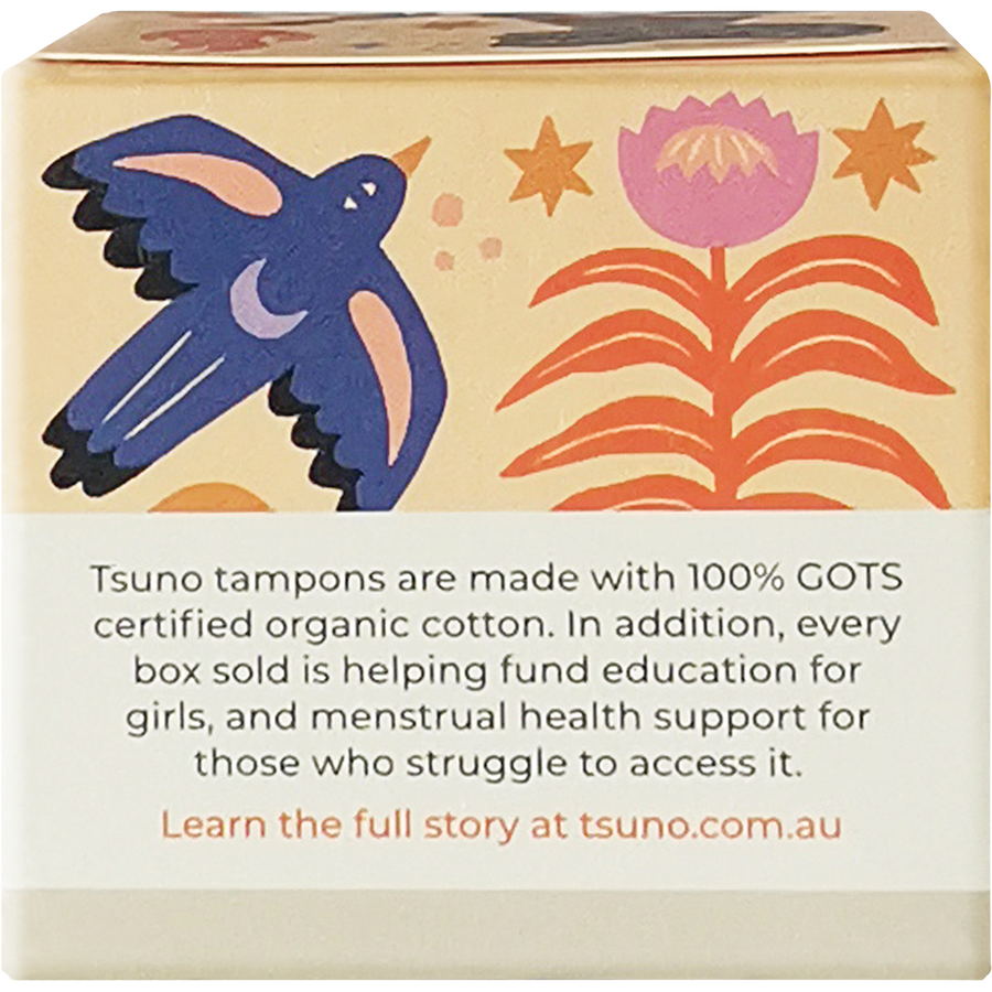 Organic Cotton Tampons Regular