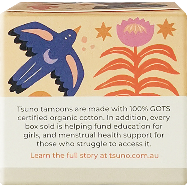 Organic Cotton Tampons Regular