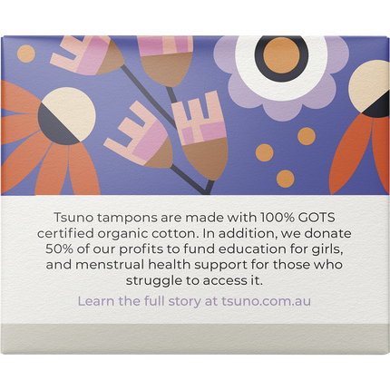 Organic Cotton Tampons Super