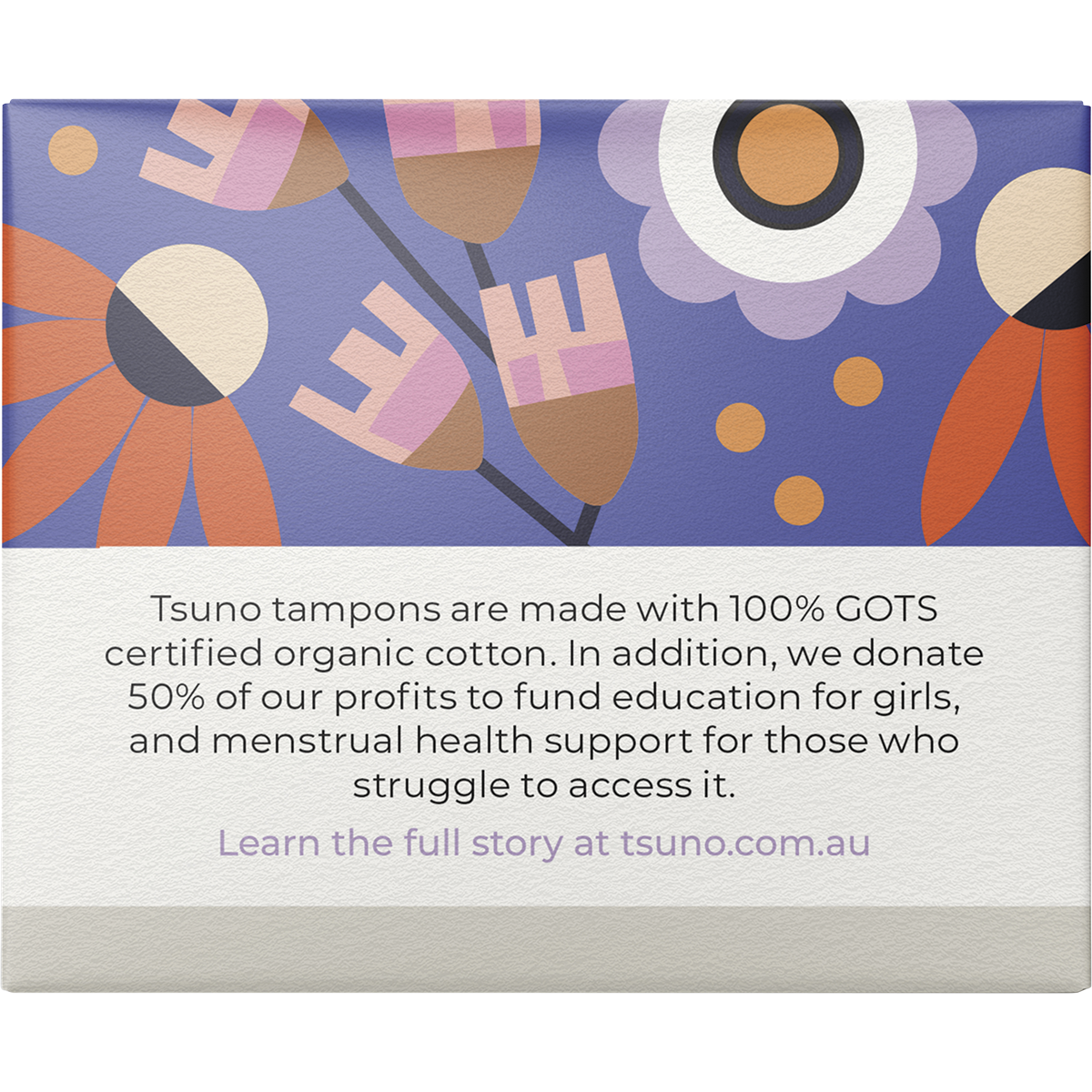 Organic Cotton Tampons Super