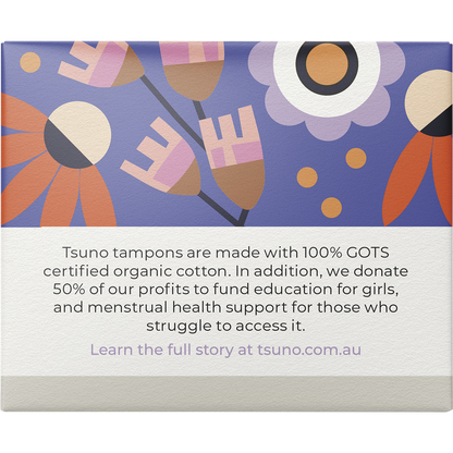 Organic Cotton Tampons Super