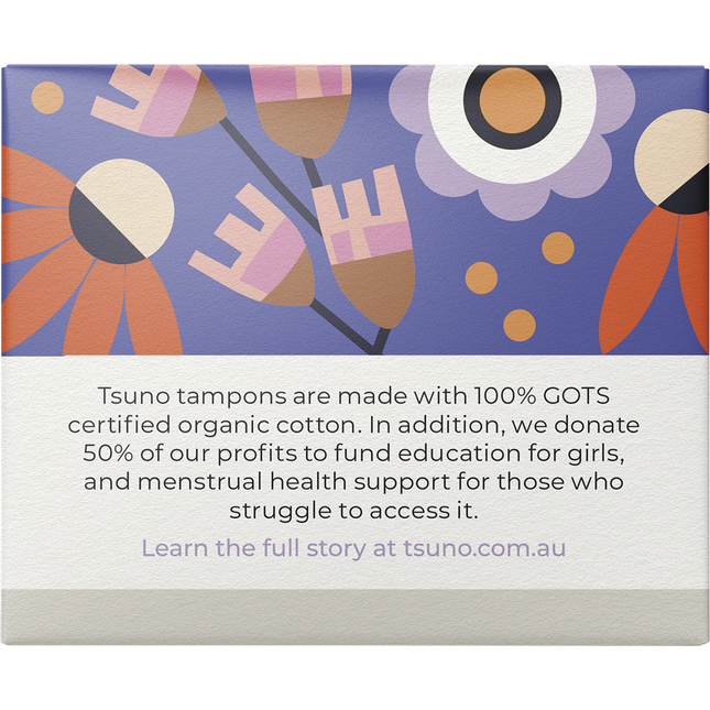 Organic Cotton Tampons Super
