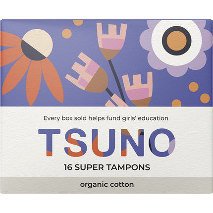Organic Cotton Tampons Super
