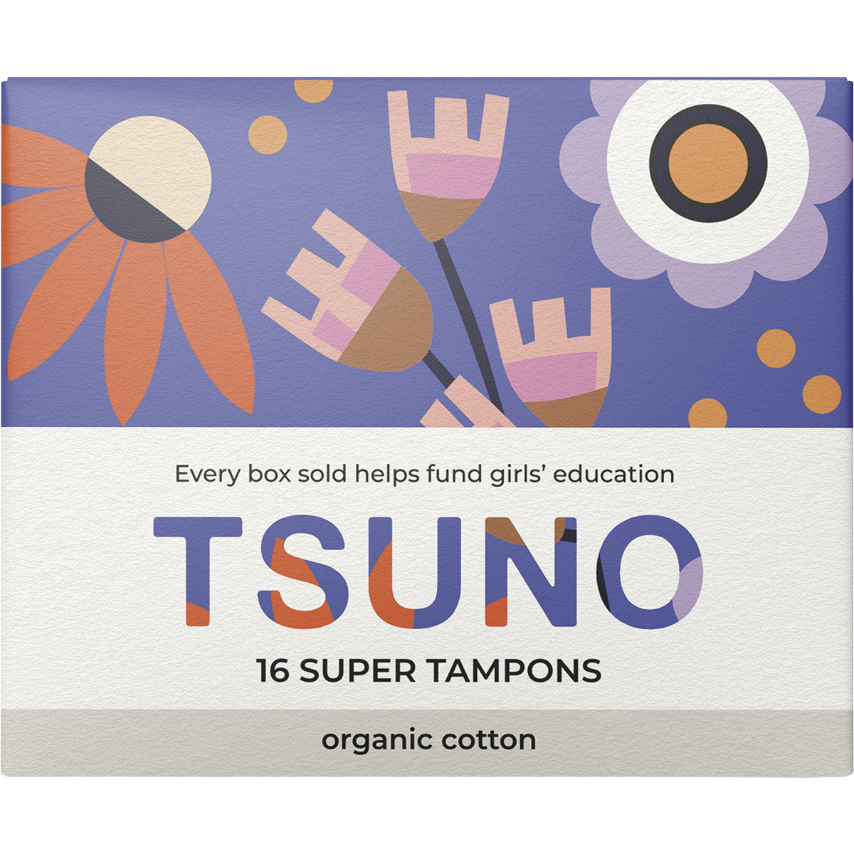 Organic Cotton Tampons Super