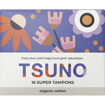 Organic Cotton Tampons Super