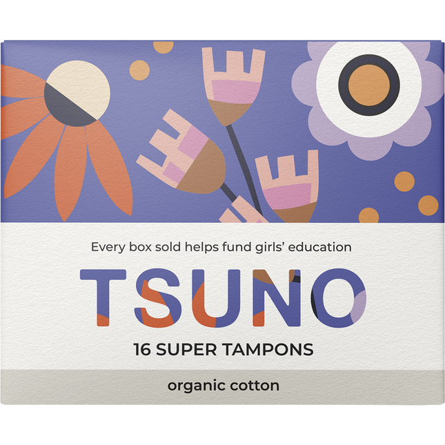 Organic Cotton Tampons Super