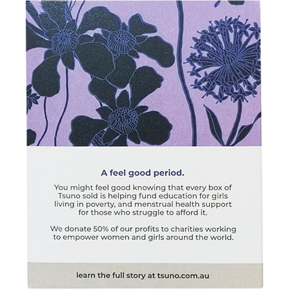 Natural Bamboo Pads Super Winged & Ultra Thin