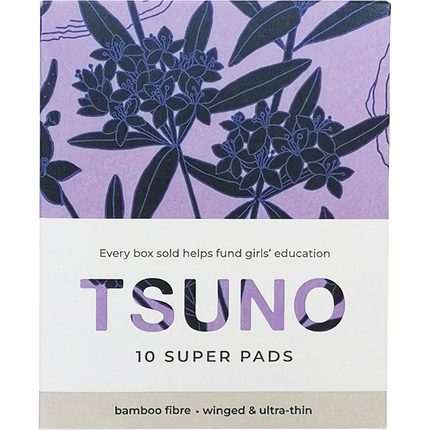 Natural Bamboo Pads Super Winged & Ultra Thin