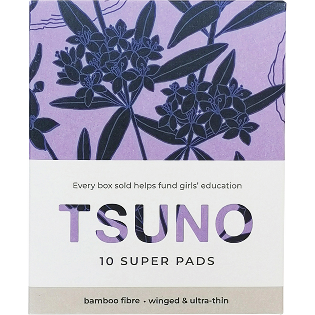 Natural Bamboo Pads Super Winged & Ultra Thin